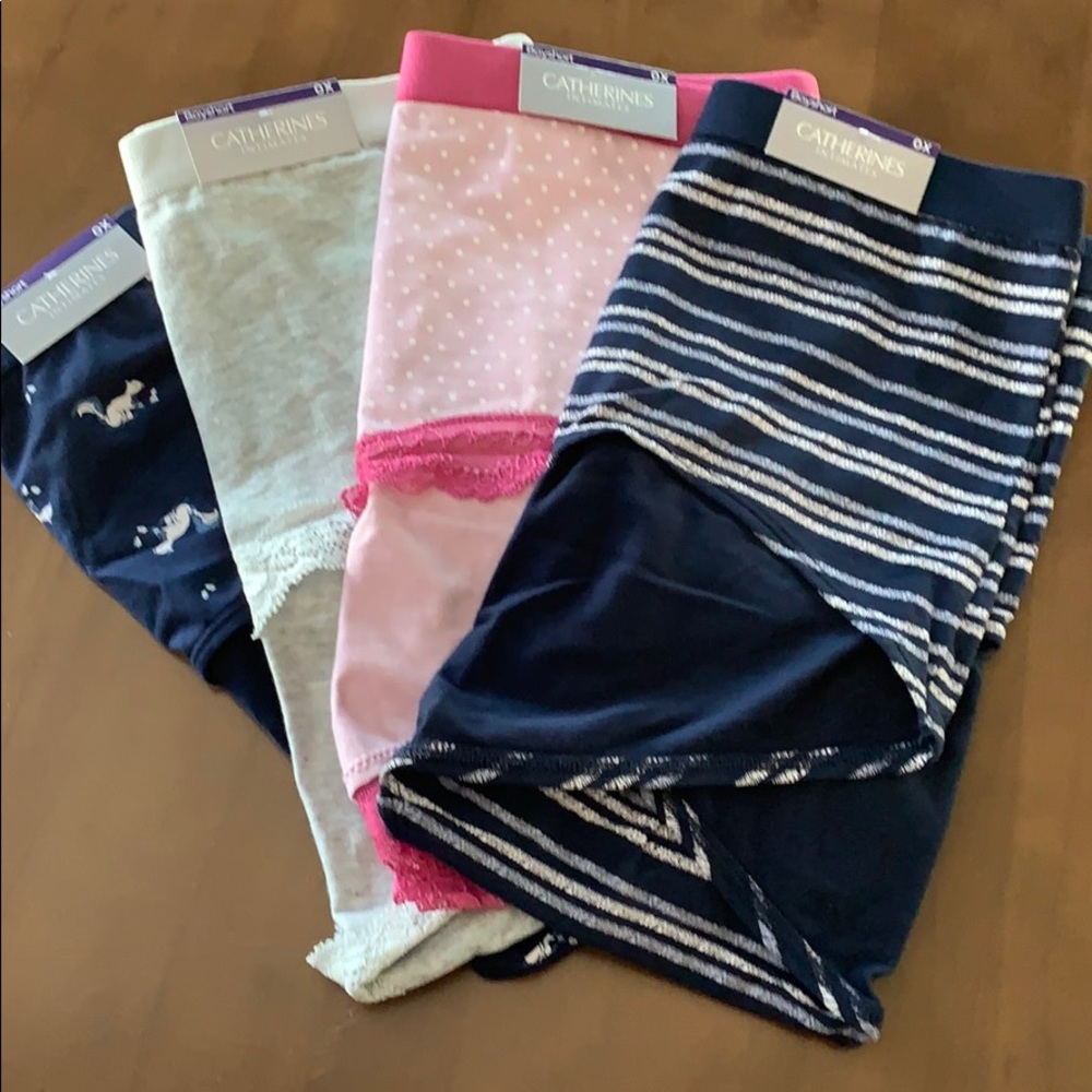 NWT 4 pairs of Boyshorts
